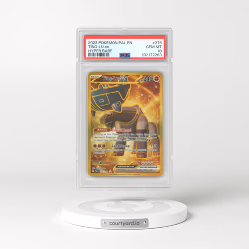 2023 Pokémon Pal EN-Paldea Evolved #275 Ting-LU EX - Holo Hyper Rare (PSA 10 GEM MINT)