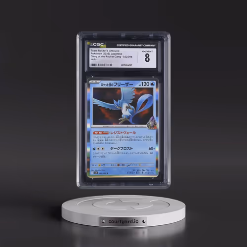 2025 Glory of the Rocket Gang - sv10 #022/098 Team Rocket's Articuno - Holo (CGC 8 NM-MT)