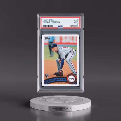 2011 Topps #145 Freddie Freeman (PSA 9 MINT)