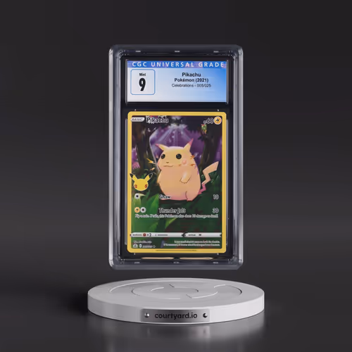 2021 Celebrations #005/025 Pikachu - Holo (CGC 9 MINT)
