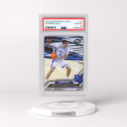 2024-25 Bowman U Now #101 Cooper Flagg (PSA 10 GEM MINT)
