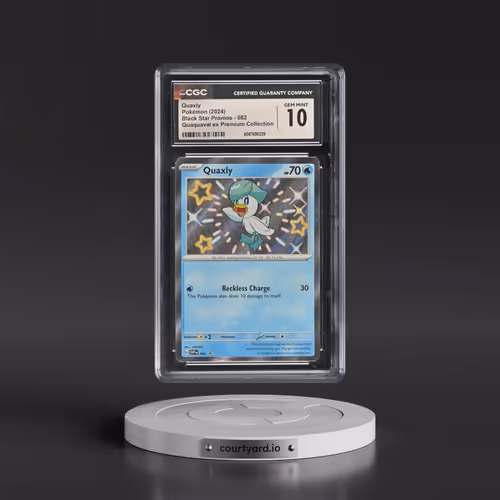 2023 Black Star Promos - Scarlet & Violet SVP EN #082 Quaxly - Quaquaval ex Premium Collection (Holo
