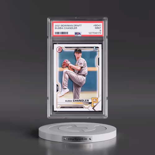 2021 Bowman Draft #BD41 Bubba Chandler (PSA 9 MINT)