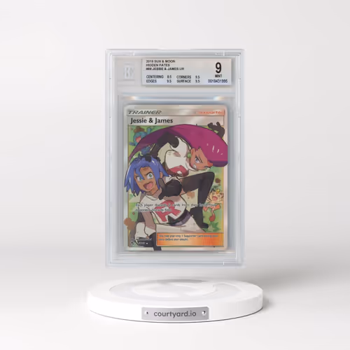 2019 Hidden Fates #68 Jessie & James - Ultra Rare Holo (BGS 9 MINT)