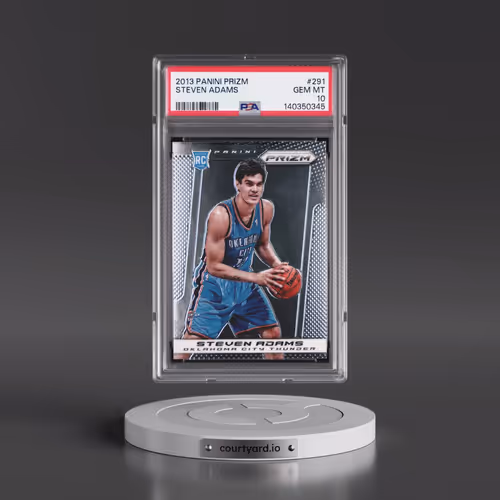 2013 Panini Prizm #291 Steven Adams (PSA 10 GEM MINT)