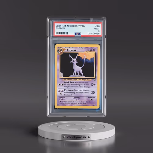 2001 Pokémon Neo Discovery #20 Espeon (PSA 9 MINT)