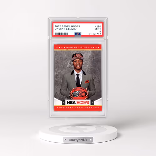 2012 Panini Hoops #280 Damian Lillard (PSA 9 MINT)