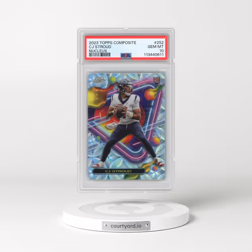 2023 Topps Composite #252 CJ Stroud - Nucleus (PSA 10 GEM MINT)