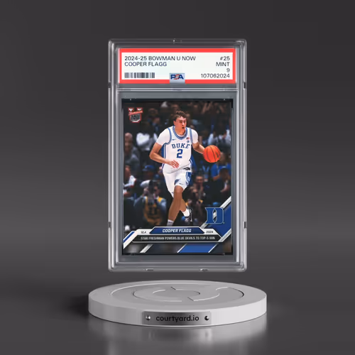2024-25 Bowman U Now #25 Cooper Flagg (PSA 9 MINT)