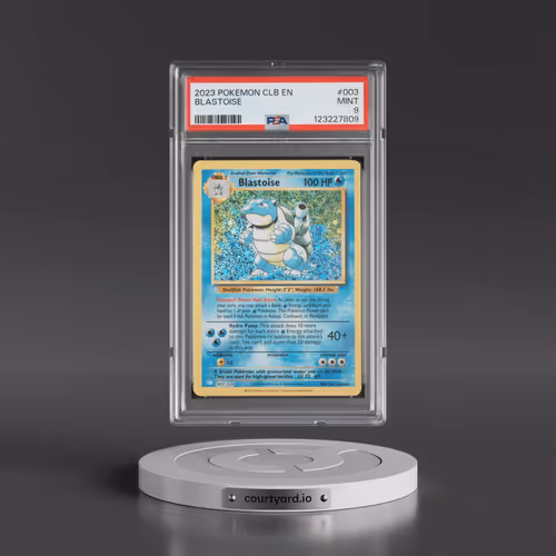 2023 Pokémon Clb-Trading Card Game Classic Blastoise & Suicune EX Deck #003 Blastoise (PSA 9 MINT)