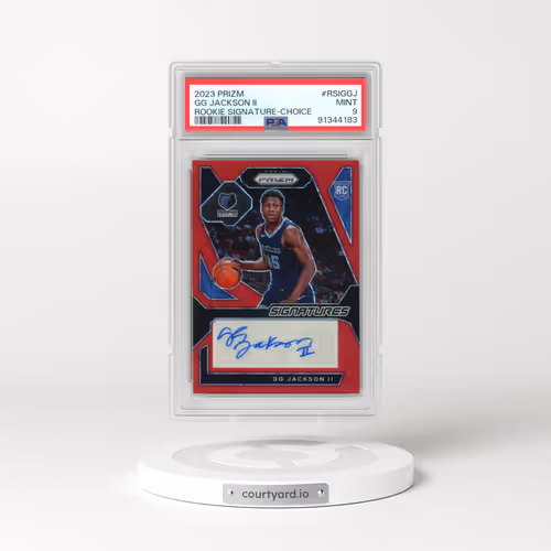 2023 Panini Prizm Rookie Signatures #RSIGGJ GG Jackson II - Choice (PSA 9 MINT)