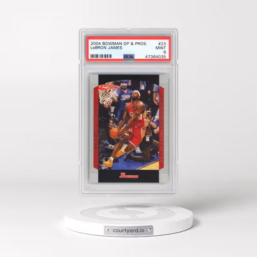 2004 Bowman #23 LeBron James (PSA 9 MINT)