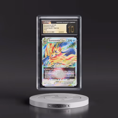 2023 Crown Zenith #099/159 Zamazenta VSTAR - Holo (CGC 10 PRISTINE)