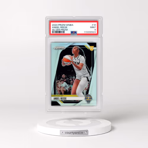 2024 Panini Prizm WNBA #10 Angel Reese - Silver Prizm (PSA 9 MINT)