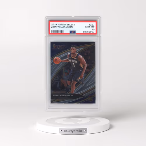 2019 Panini Select #297 Zion Williamson (PSA 10 GEM MINT)