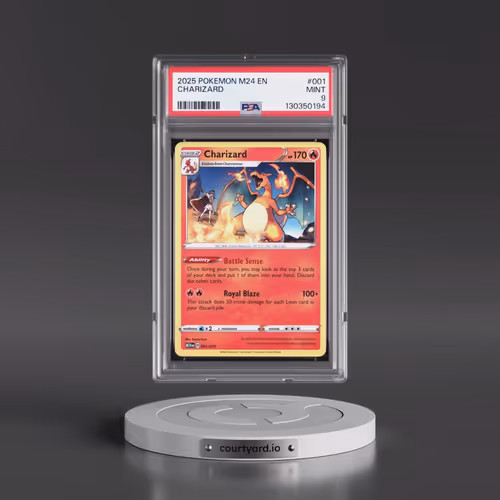 2025 Pokémon M24 EN-Mcdonald's Collection #001 Charizard (PSA 9 MINT)