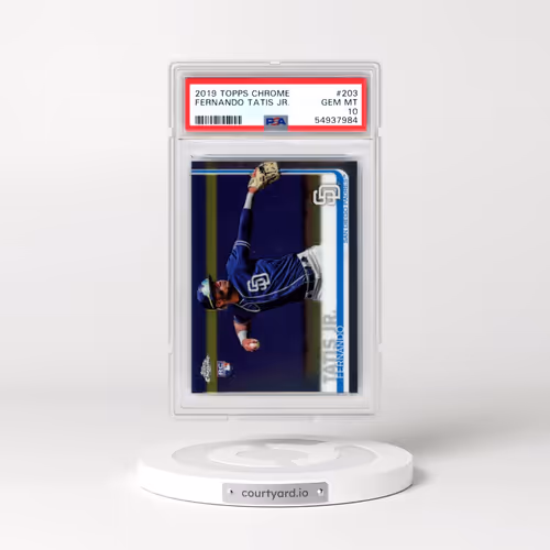2019 Topps Chrome #203 Fernando Tatis Jr. (PSA 10 GEM MINT)