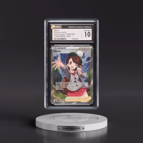 2022 Brilliant Stars #TG26/TG30 Gloria - Trainer Gallery Holo (CGC 10 GEM MINT)
