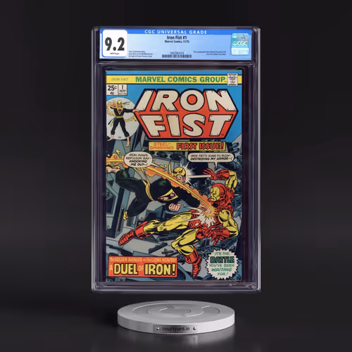 Iron Fist #1 CGC 9.2 White Pages (Marvel Comics, 11/75)