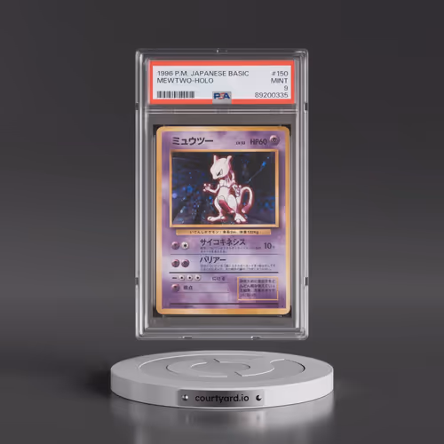 1996 Pokémon Basic #150 Mewtwo - Holo (PSA 9 MINT)
