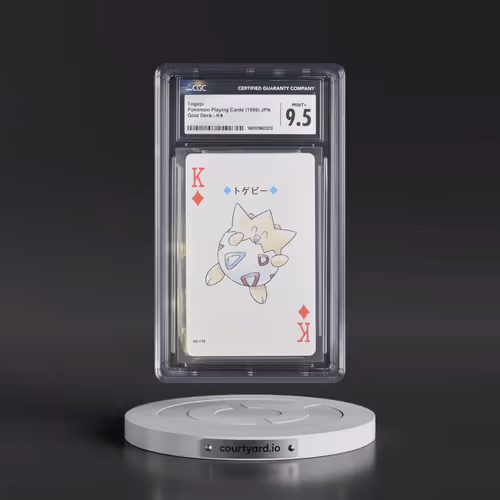 1999 Gold Deck (Ho-Oh Back) #K⦠Togepi (CGC 9.5 MINT+)