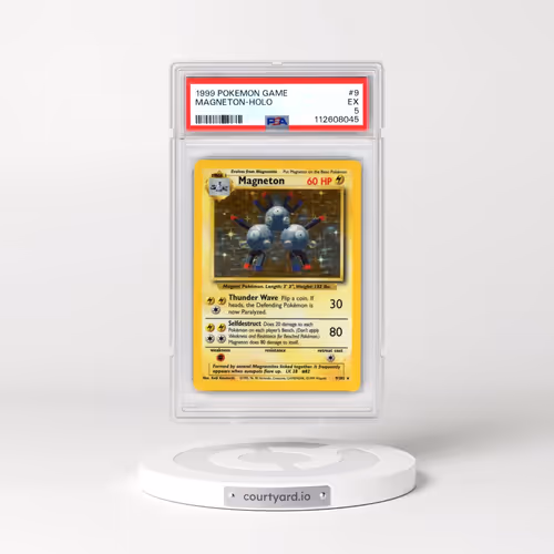 1999 Pokémon Game #9 Magneton - Holo (PSA 5 EX)