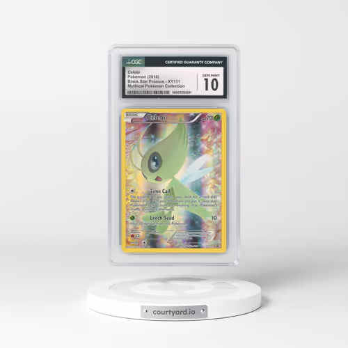 2013 XY Promos #XY111 Celebi (CGC 10 GEM MINT)