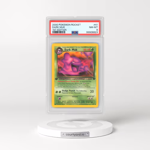 2000 Team Rocket #41 Dark Muk - 1st Edition (PSA 8 NM-MT)