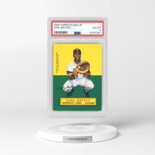 1964 Topps Stand-Up Earl Battey (PSA 6 EX-MT)