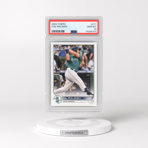 2022 Topps #277 Cal Raleigh (PSA 10 GEM MINT)