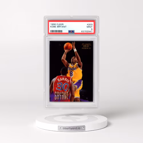1996 Fleer #203 Kobe Bryant (PSA 9 MINT)