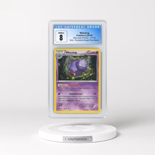 2013 XY Promos #XY163 Weezing - Holo (CGC 8 NM-MT)