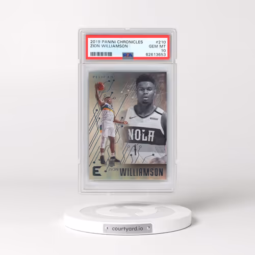 2019 Panini Chronicles #210 Zion Williamson (PSA 10 GEM MINT)