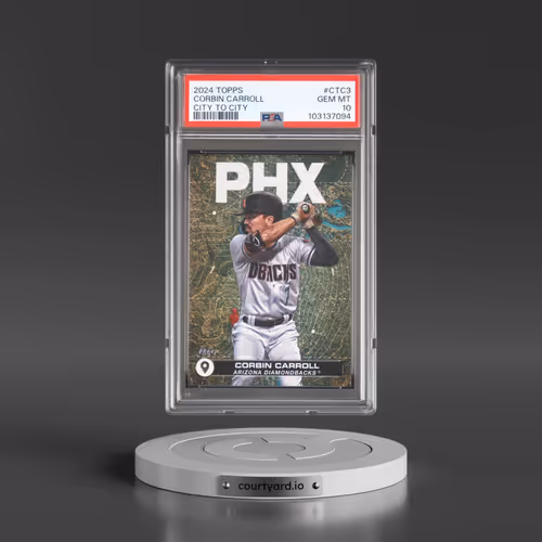 2024 Topps City to City #CTC3 Corbin Carroll (PSA 10 GEM MINT)