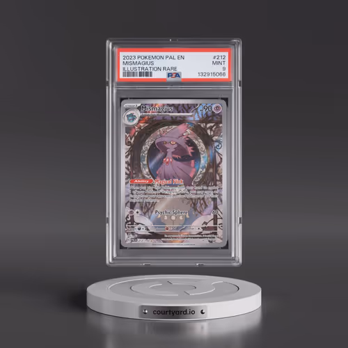 2023 Pokémon Pal EN-Paldea Evolved #212 Mismagius - Illustration Rare (PSA 9 MINT)