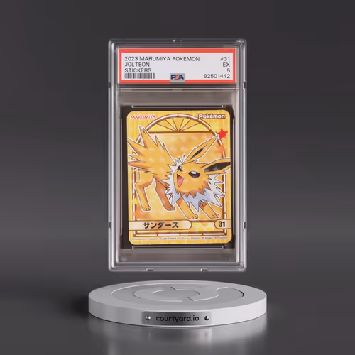 2023 Marumiya Pokémon Stickers #31 Jolteon (PSA 5 EX)