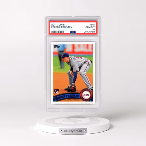 2011 Topps #145 Freddie Freeman (PSA 10 GEM MINT)