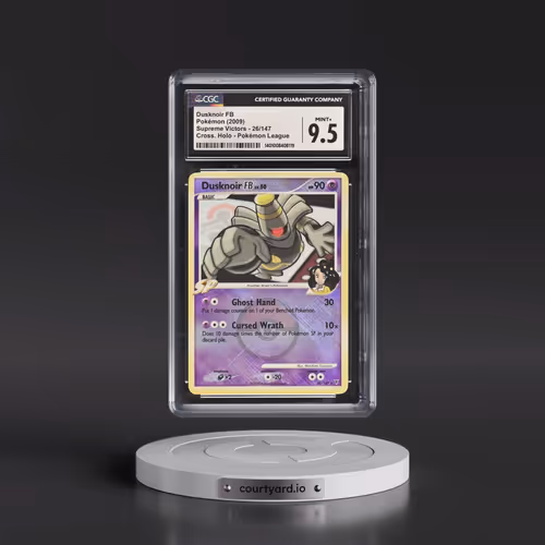 2009 Supreme Victors #26/147 Dusknoir FB - Pokémon League Crosshatch Holo (Cross. Holo) (CGC 9.5 MIN