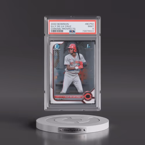 2022 Bowman Chrome Prospects #BCP50 Elly de La Cruz (PSA 9 MINT)