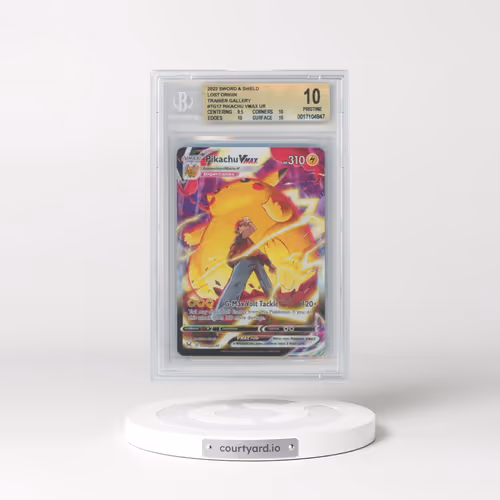 2022 Lost Origin #TG17 Pikachu VMAX - Trainer Gallery Holo (BGS 10 PRISTINE)