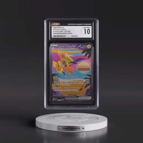 2023 Paradox Rift - PAR EN #247/182 Tapu Koko ex - Special Illustration Rare (CGC 10 GEM MINT)