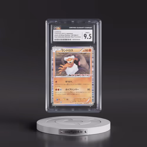 2010 Black & White Promos #047/BW-P Landorus - Red Collection Booster Box Purchase (CGC 9.5 MINT+)