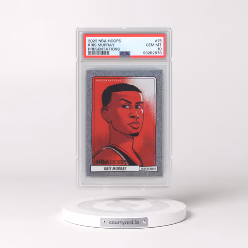 2023 Panini NBA Hoops Presentations #15 Kris Murray (PSA 10 GEM MINT)