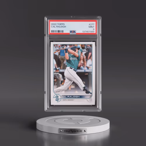 2022 Topps #277 Cal Raleigh (PSA 9 MINT)