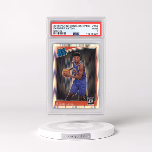 2018 Panini Donruss Optic #157 DeAndre Ayton - Shock (PSA 9 MINT)