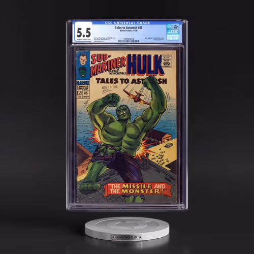 Tales to Astonish #85 CGC 5.5 Off-white to White Pages (Marvel Comics, 11/66) - Universal