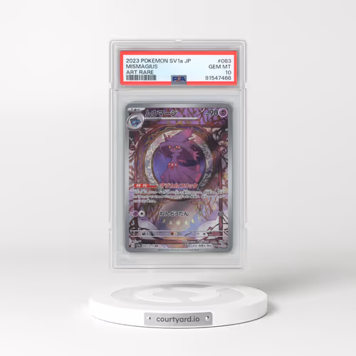 2023 Pokémon Sv1a-Triplet Beat #083 Mismagius - Art Rare (PSA 10 GEM MINT)