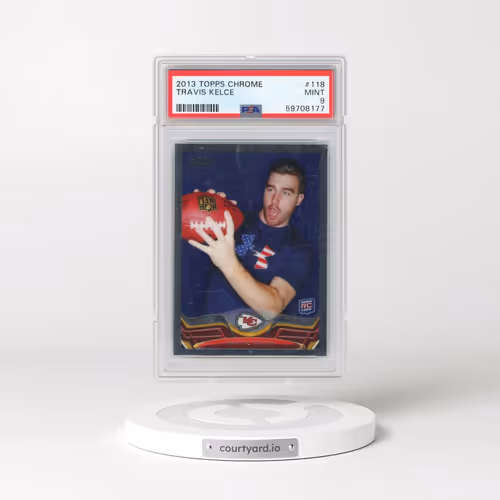 2013 Topps Chrome #118 Travis Kelce (PSA 9 MINT)