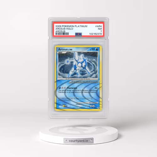 2009 Pokémon Platinum Arceus #AR4 Arceus - Holo (PSA 7 NM)