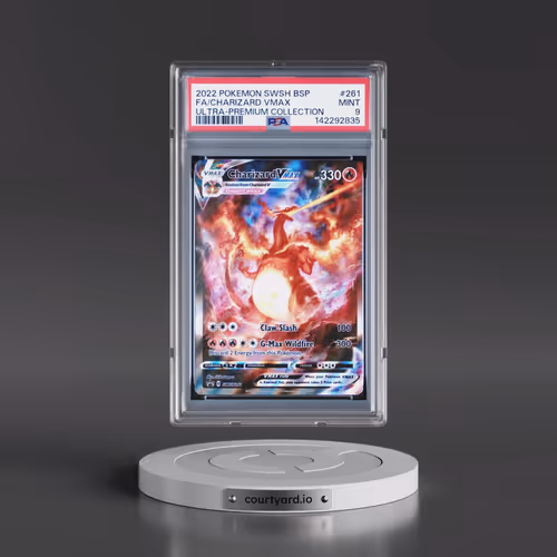 2022 Pokémon Swsh Black Star Promo #261 Charizard Vmax - Full Art Sword & Shield Ultra-Premium Colle